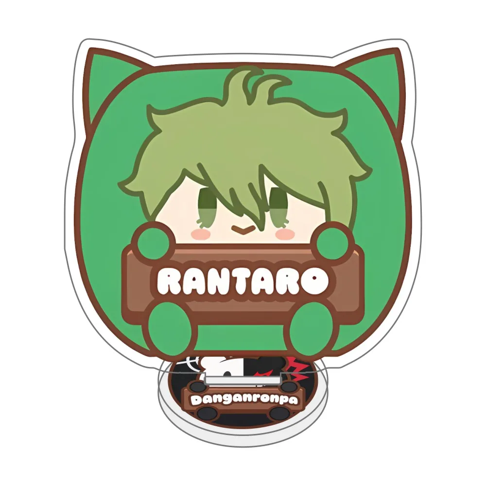 Danganronpa Gundham Tanaka Makoto Naegi Animal Pajama Style Q-Style New 10cm Acrylic Stand Model Plate Keychains Desk Decor