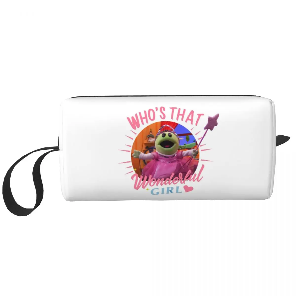 Nanalan Who's That Wonderful Girl Federmäppchen für Studenten, Stiftbox, Bleistiftbeutel, Schreibwaren, Organizer-Tasche für Damen