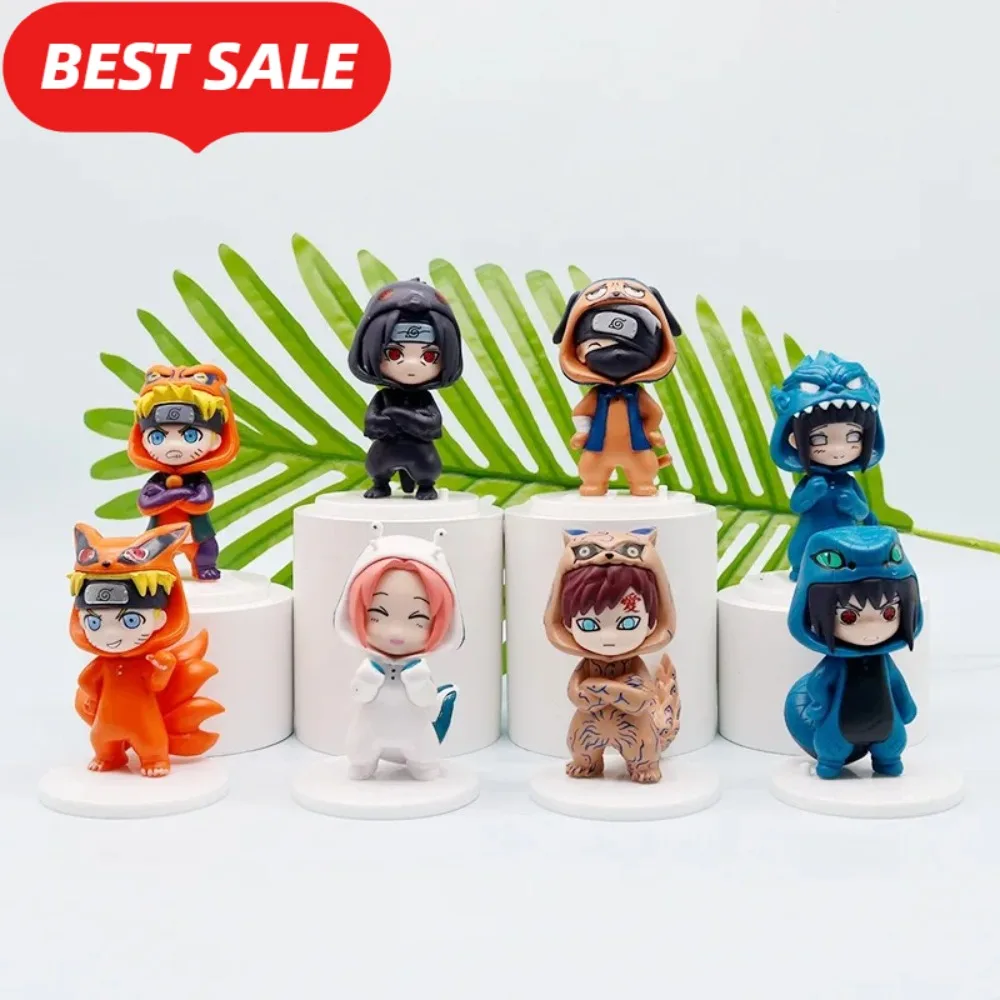 

Kpop Surprise слепая коробка Q Edition ручной работы хвостовой зверь костюм модель орнамент для Какаши Сакура Саске Итачи