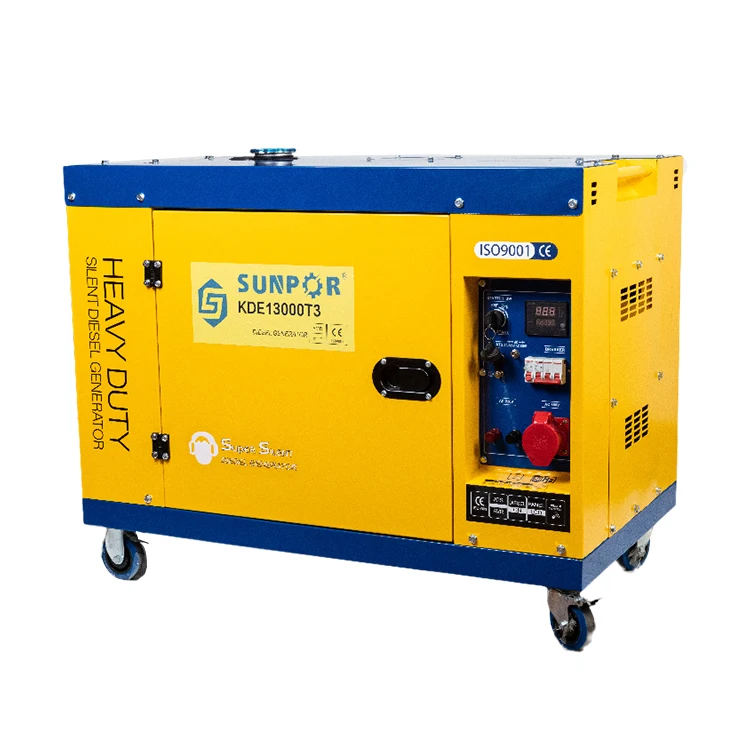 

9.5kva 10kva Super Silent Dies el Generator Air Cooled Portable Dies el Generators