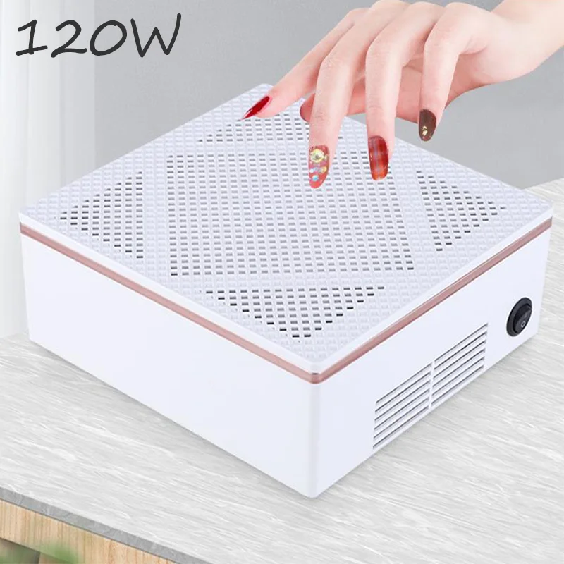 LINMANDA Nail Dust Collector Manicure Machine Low Noisy Nail Dust Vacuum Cleaner With Filters Extractor Fan For Manicure