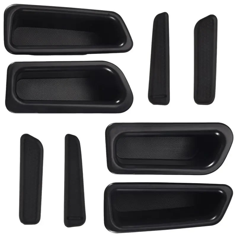 A20K-Para Volvo S60 XC60 2010-2017 Caixa de Armazenamento Lateral da Porta, Bolso do Apoio de Braço da Maçaneta, Bandeja de Armazenamento da Porta