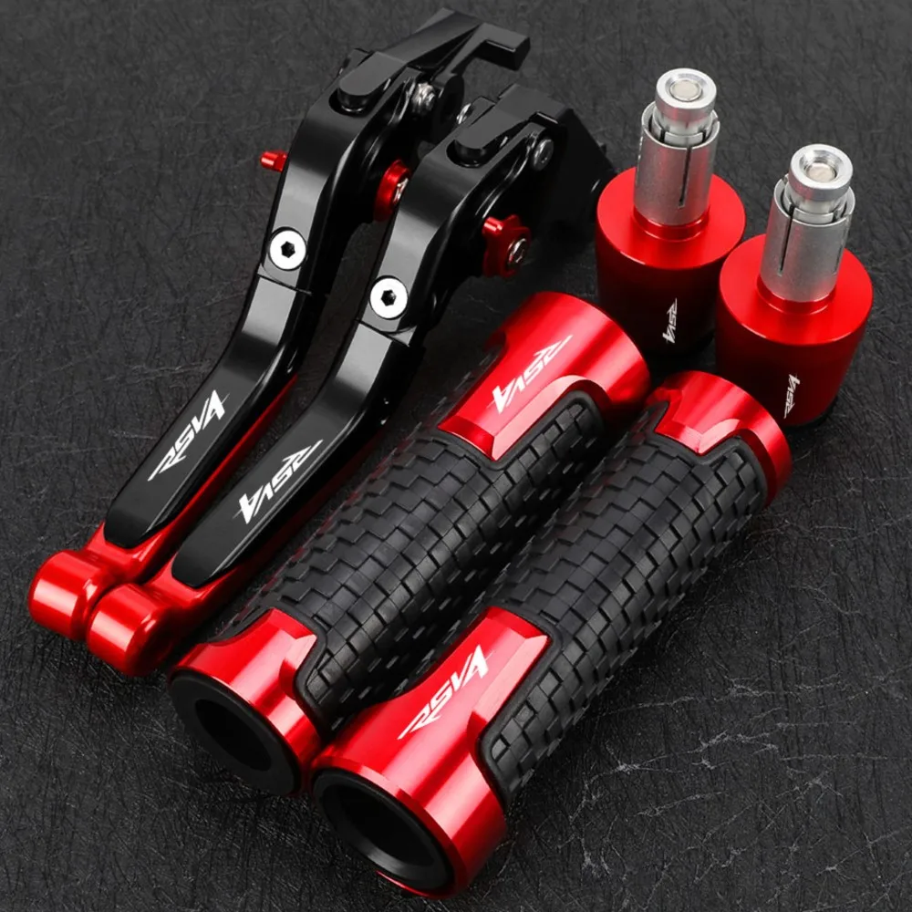 

For Aprilia RSV4 RSV4RR RSV 4 RSV4R Factory 2009-2019 Motorcycle Accessories Extendable Brake Clutch Levers Handlebar End Grips