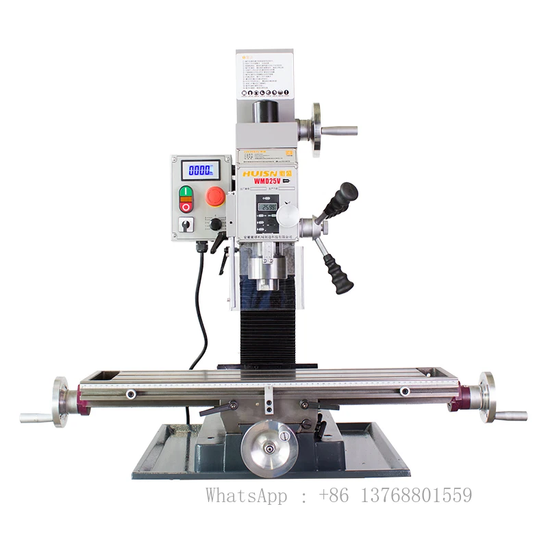 

HUISN High Quality WMD25VB Milling Drill Vertical Milling Machine Well Drilling Milling Machines Small