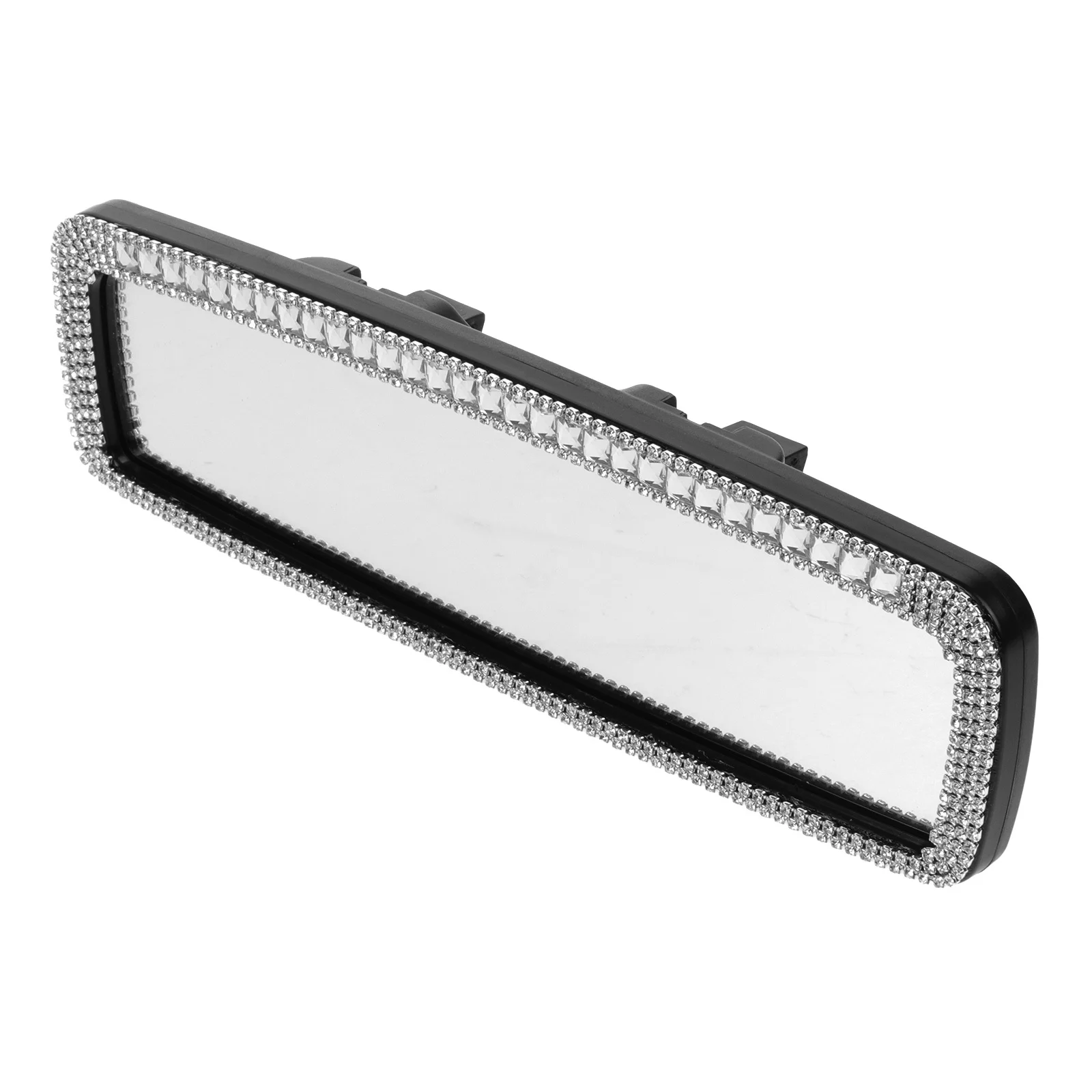 

Car Rearview Mirror Rhinestone Decorative Auto Interior Rear View Mirror Sparkle Glamour Gift Family Friends Auto Accessories