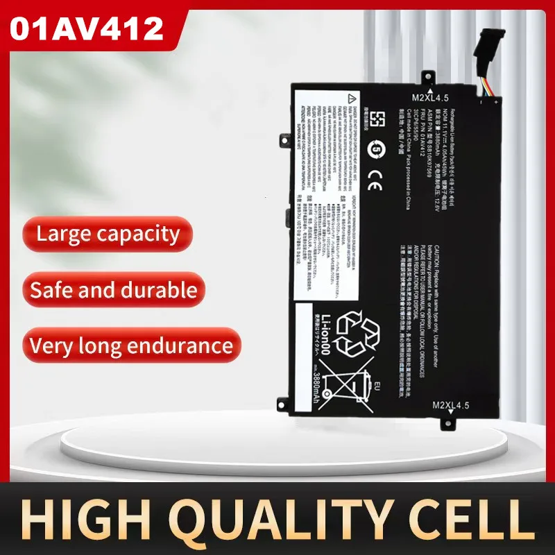 01AV412  Laptop Battery For Lenovo ThinkPad E470 E470C E475 01AV411 01AV412 01AV413