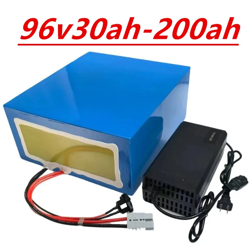 

96v 120ah Lithium Ion Battery Li Ion Bluetooth BMS APP For 5000W Motor Robot Scooter Bike Motorcycle AGV Bike + 10A Charger