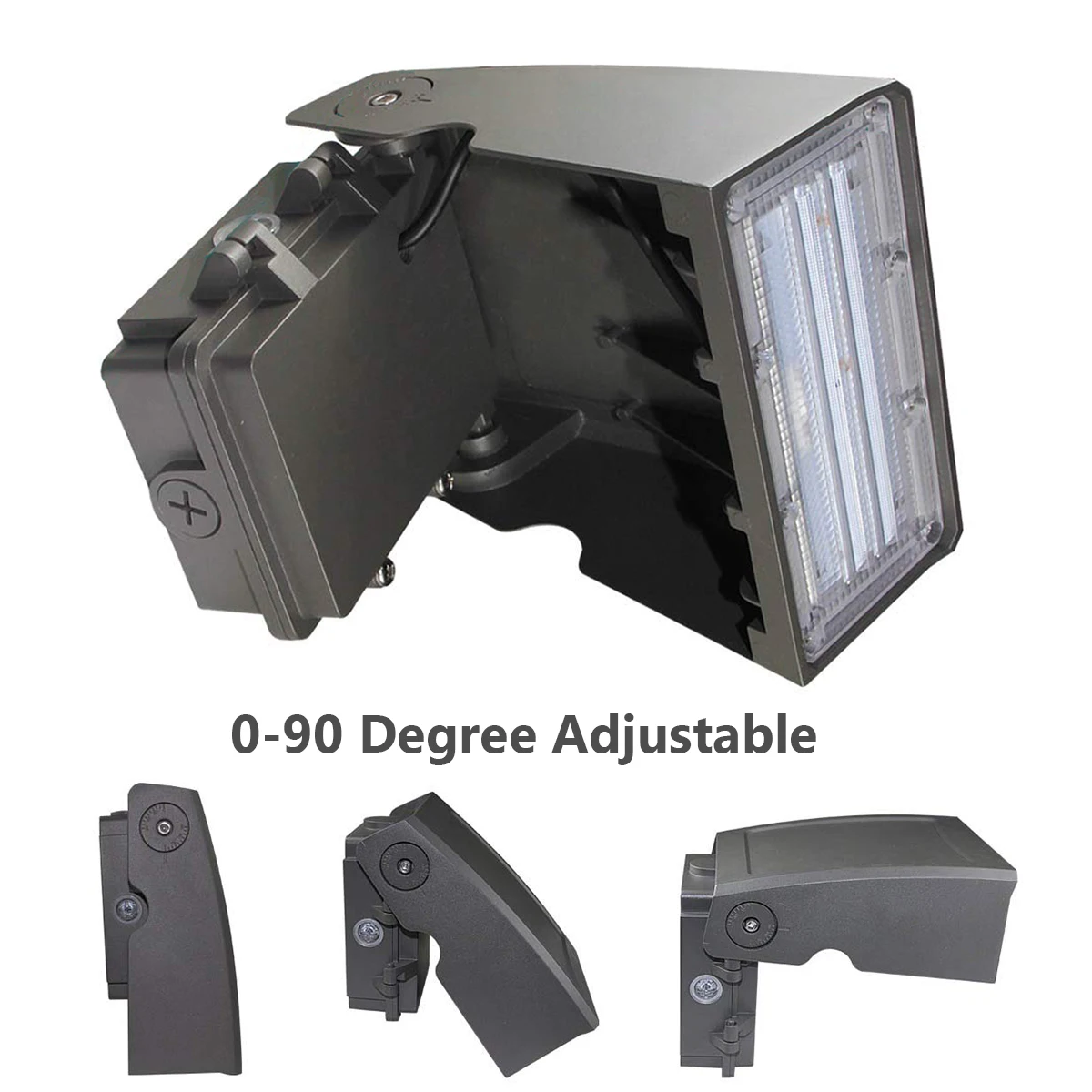 45W Full Cut Off LED Wall Pack Light with Photocell Sensor and Motion Sensor for choose