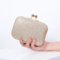 Gouden Tassen voor Vrouwen 2025, Nieuwe Luxe Handtassen Designer Elegante Avondfeest Clutch Portemonnee Bling Crossbody Schouder Vrouwelijke Tassen