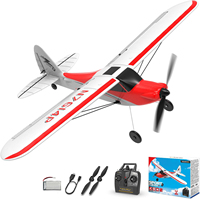 Volantexrc RC Plane Trainer Sport Cub 4CH Remote Control Airplane 500mm Wingspan One-Key Aerobatic RTF RC Glider for Beginners