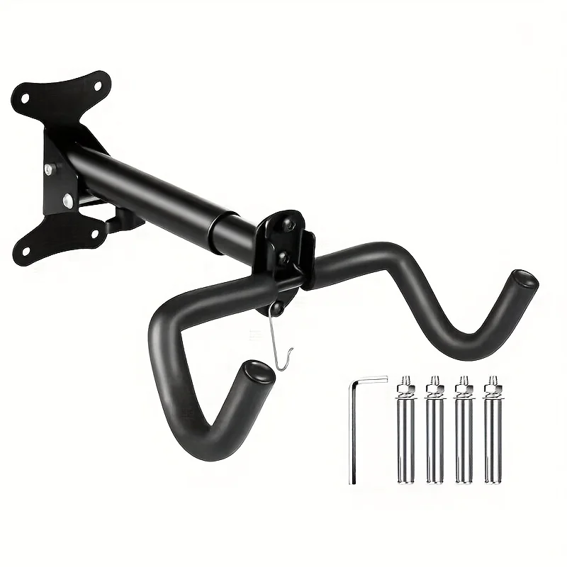 1PC Heavy Duty Wall Mounted Bicycle Rack Rotating 360 Degree Stretchable Stand MTB Hanging Holder for Room Storage - view 2