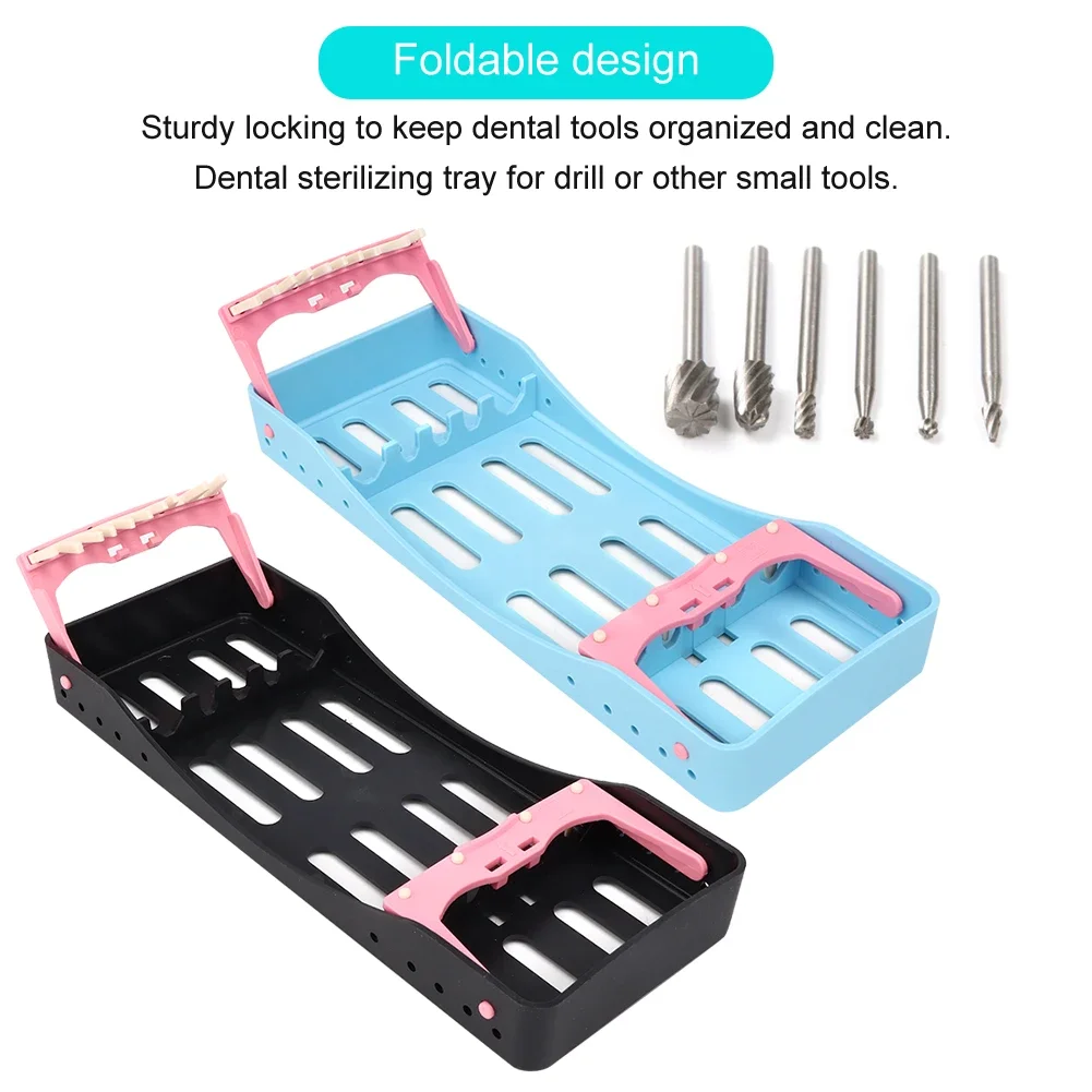 

Teeth Whitening Dental Surgical Sterilization Box Disinfection Tray High Temperature Resistance Dentistry Oral Care Tools Plate