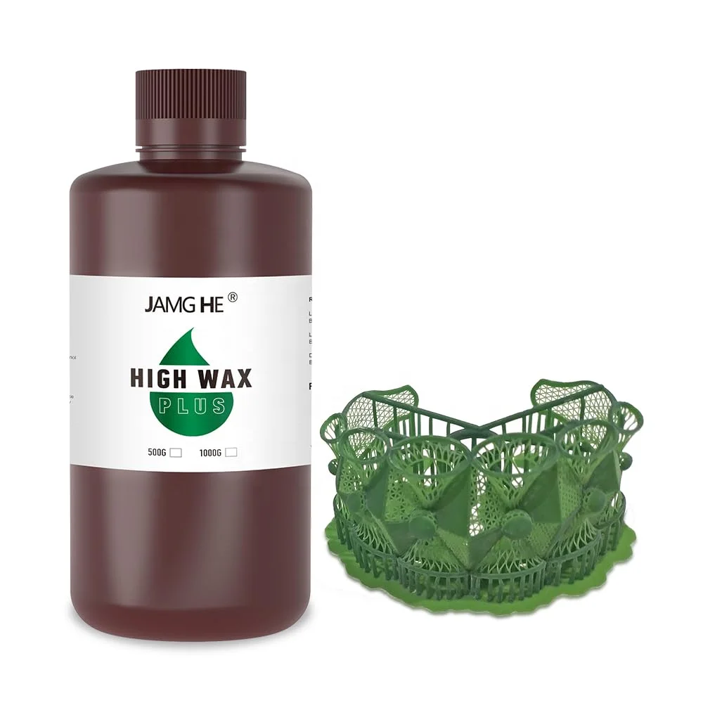 

JAMG HE Wholesale EWIC-3000A High Wax Plus Resin Easy Casting for Jewelry Castable SLA / DLP / LCD 3D Printer Resin