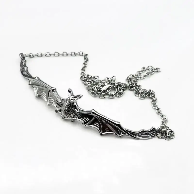 Gothic Vintage Bat Crow Choker Pendant Necklace Halloween Witch Jewelry Gift For Women Girl New Fashion Gift Accessories