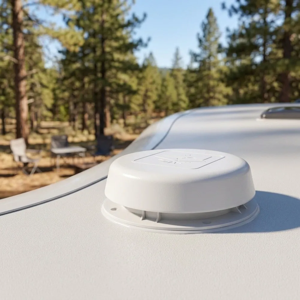 Roof Vent Cover for rv Roof Vent for rv Roof Ventilation Efficient Ventilation Yellowing Resistant Material Easy Installation