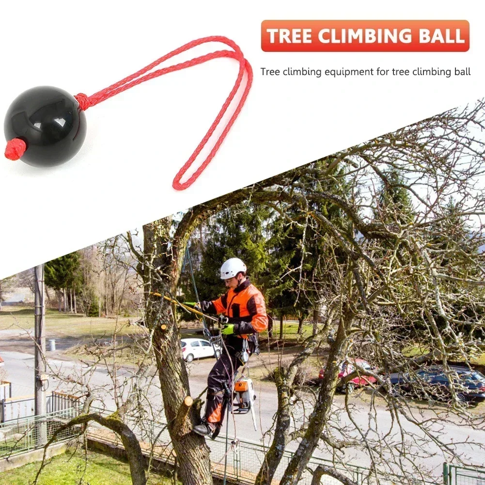 Boule Corde Lancer Diamètre 27 Mm HERCHR Boules D'escalade Arbre Escalade Arboriste Retriever Boule Corde Guide Style Friction Saver Pour Travail Aérien Dans Arbre Jardin Accessoire Travail Arbre Jardin
