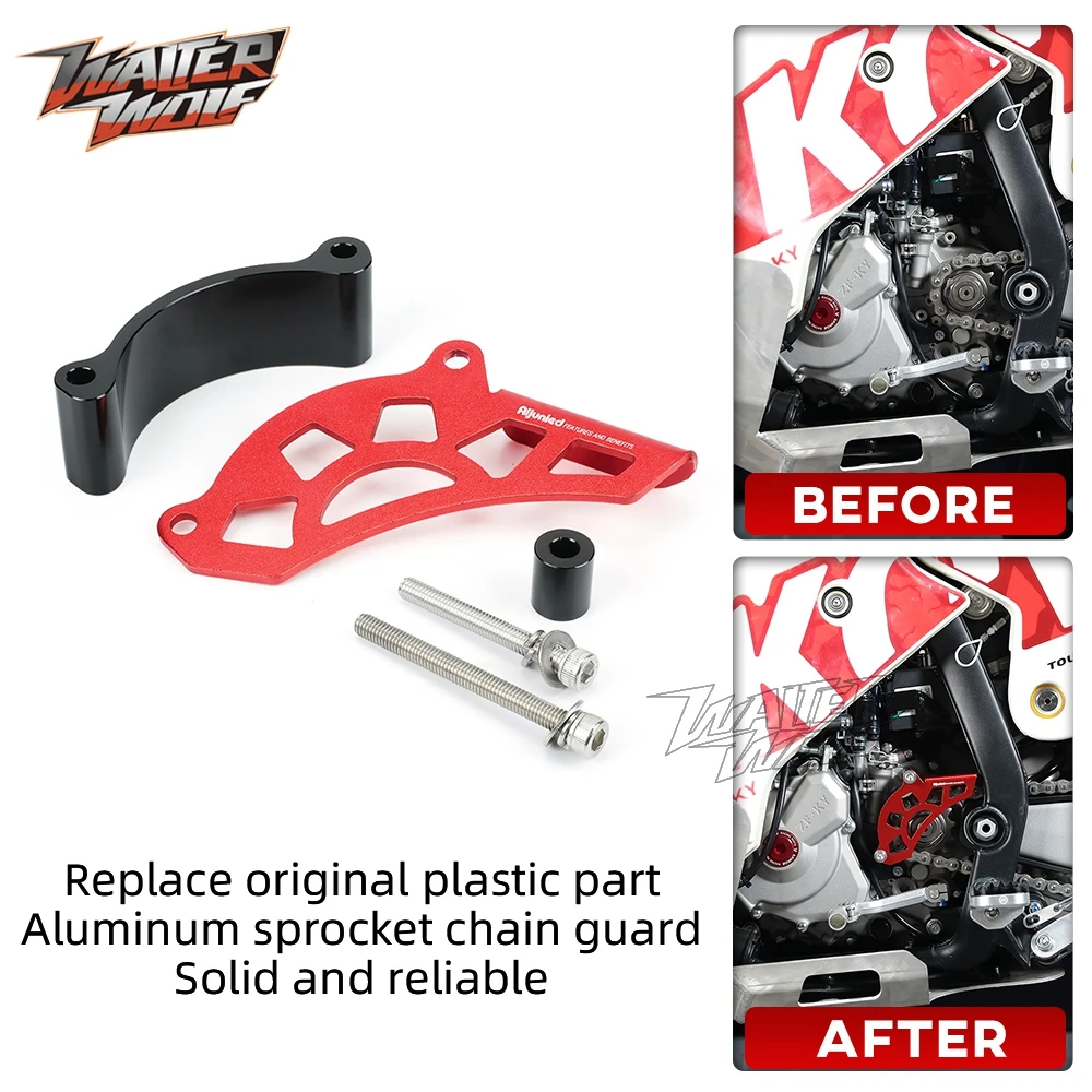 For Kove Colove 450 Rally 450R Protector Frame Wheel Slider Guard Brake Caliper Master Cylinder Sprocket Chain ABS Sensor Cover