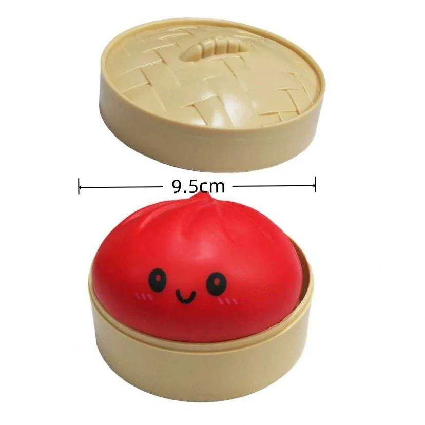 Simulation Flash Glitter Dumpling Reusable Material Soft Unique Sensory Office Home Decorat Birthday Gifts