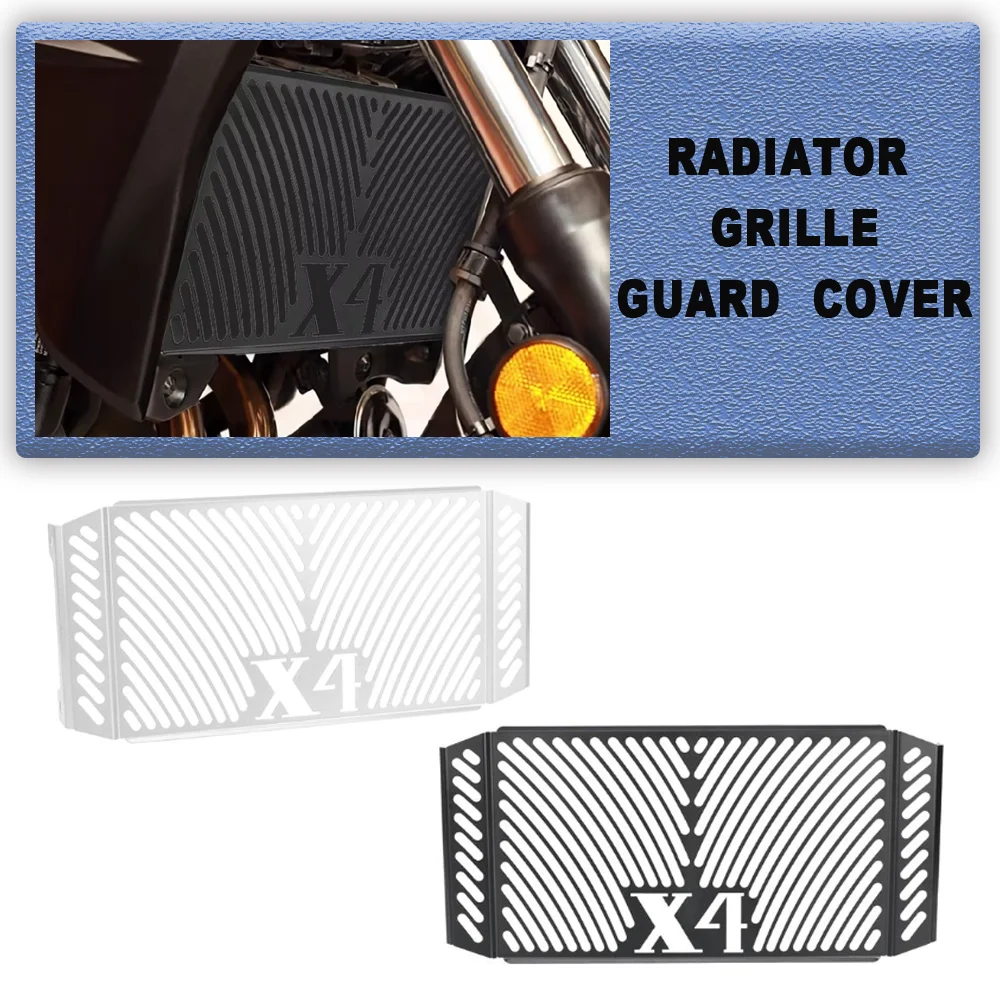 

For Honda CB1300 X4 CB 1300 Radiator Guards Grille Guard Cover Protection 1997-1998-1999-2000-2001-2002-2003 CB1300X4 Motorcycle