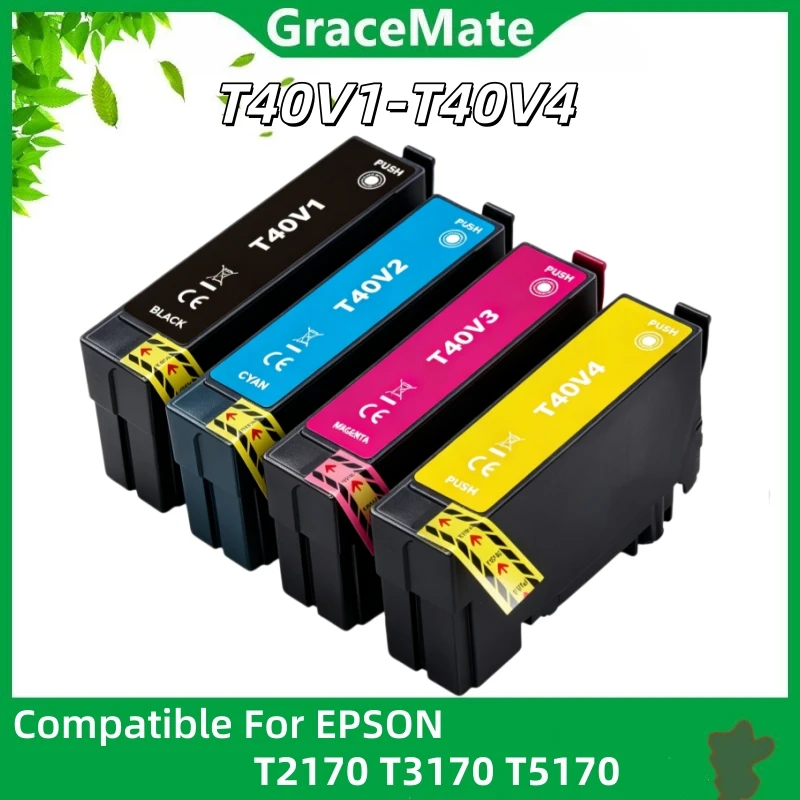 1PCS T40V1 T40V2 T40V3 T40V4 ink Cartridge Compatible for EPSON T5170 SC-T5170 SC-T5170M SC-T3170 SC-T3170M SC-T2170 Printer ink