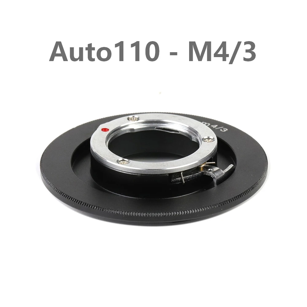 Auto110-anillo adaptador de montaje M4/3 PTX110 - M4/3 para lente Pentax Auto110 a Micro cámara de cuatro tercios MFT para Panasonic Olympus