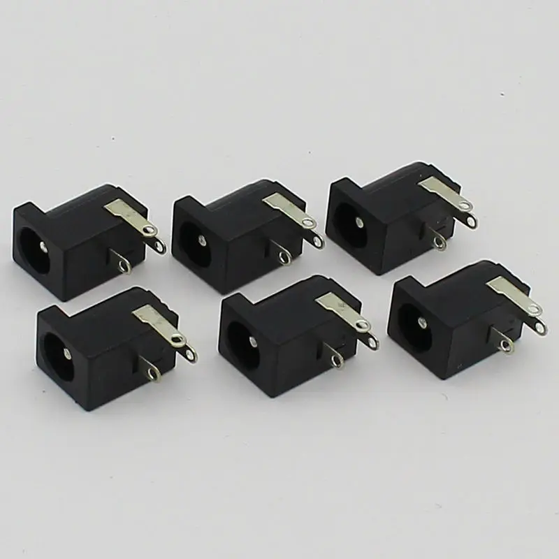 10pcs DC Jack socket 5.5 X 2.1 mm DC-005