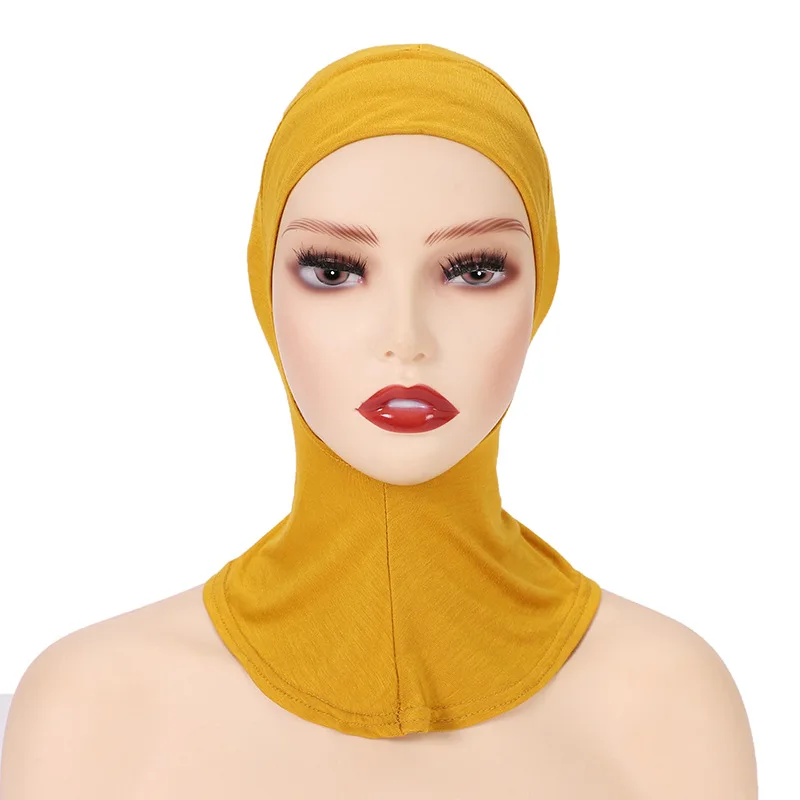 Women Muslim Underscarf Head Cover Muslim Headscarf Inner Hijab Caps Islamic Underscarf Ninja Hijab Scarf Hat Cap Bone Bonnet