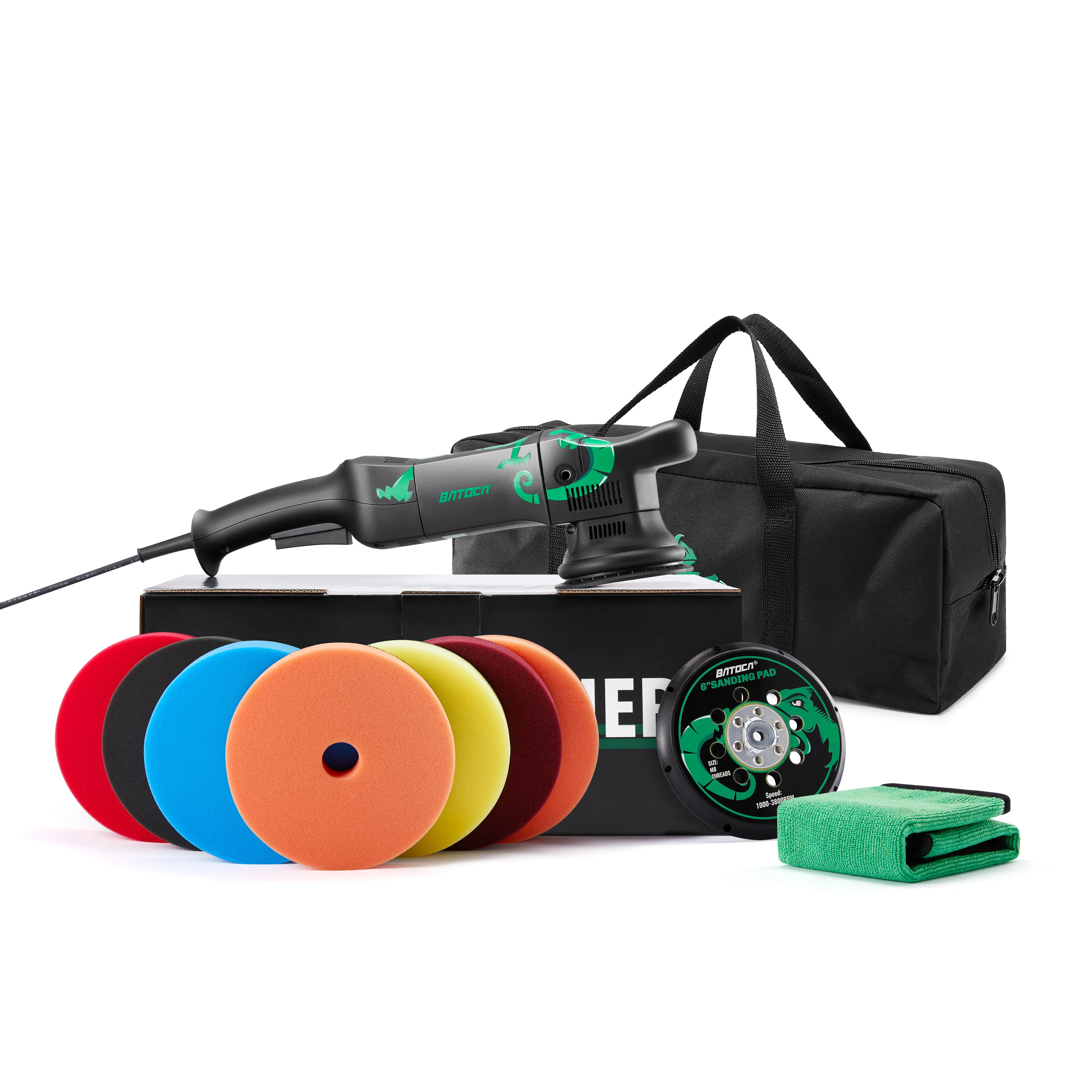 

6 Inch 6 Speed Dual Action Polishing Machine 700W 21mm DA Orbit Polisher Buffer Electric Car Polisher for Sale