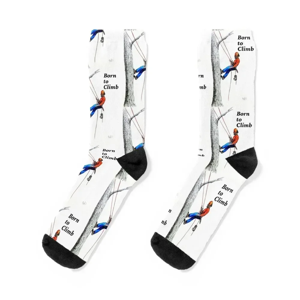 Arborist Tree Surgeon using a Chainsaw Socks FASHION sports and leisure Heating sock Men's Socks Luxury Women's