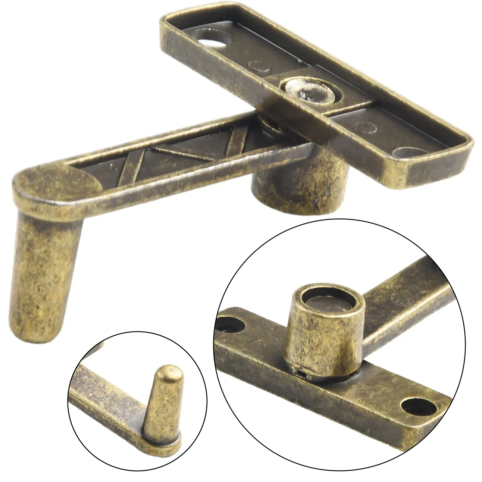 New Practical Useful Latch Bolt Door Latch With Screws 56*49mm Bathrooms Cabinets Guard Latch Bolt Kitchens Metal