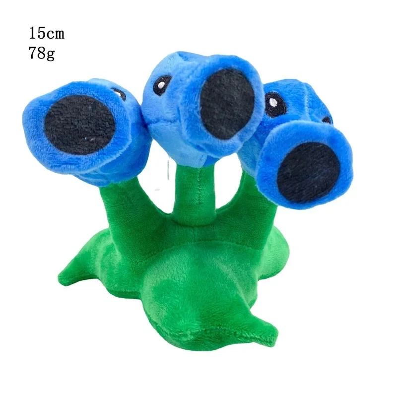 Plantas vs zumbis brinquedos de pelúcia girassol wallnut cereja peashooter batata mina chomper neve ervilha pelúcia presente aniversário para crianças