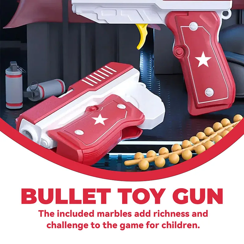 Blaster à balles souples, jouets interactifs d'extérieur pour enfants, transforme continue, pistolet jouet, cadeau