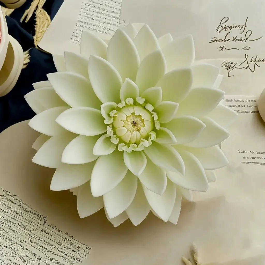 1 Stück Blumenduftkerzen-Silikonform – vielseitig einsetzbar für Heimwerkerarbeiten, Seifenherstellung und Tonprojekte – Detail 34