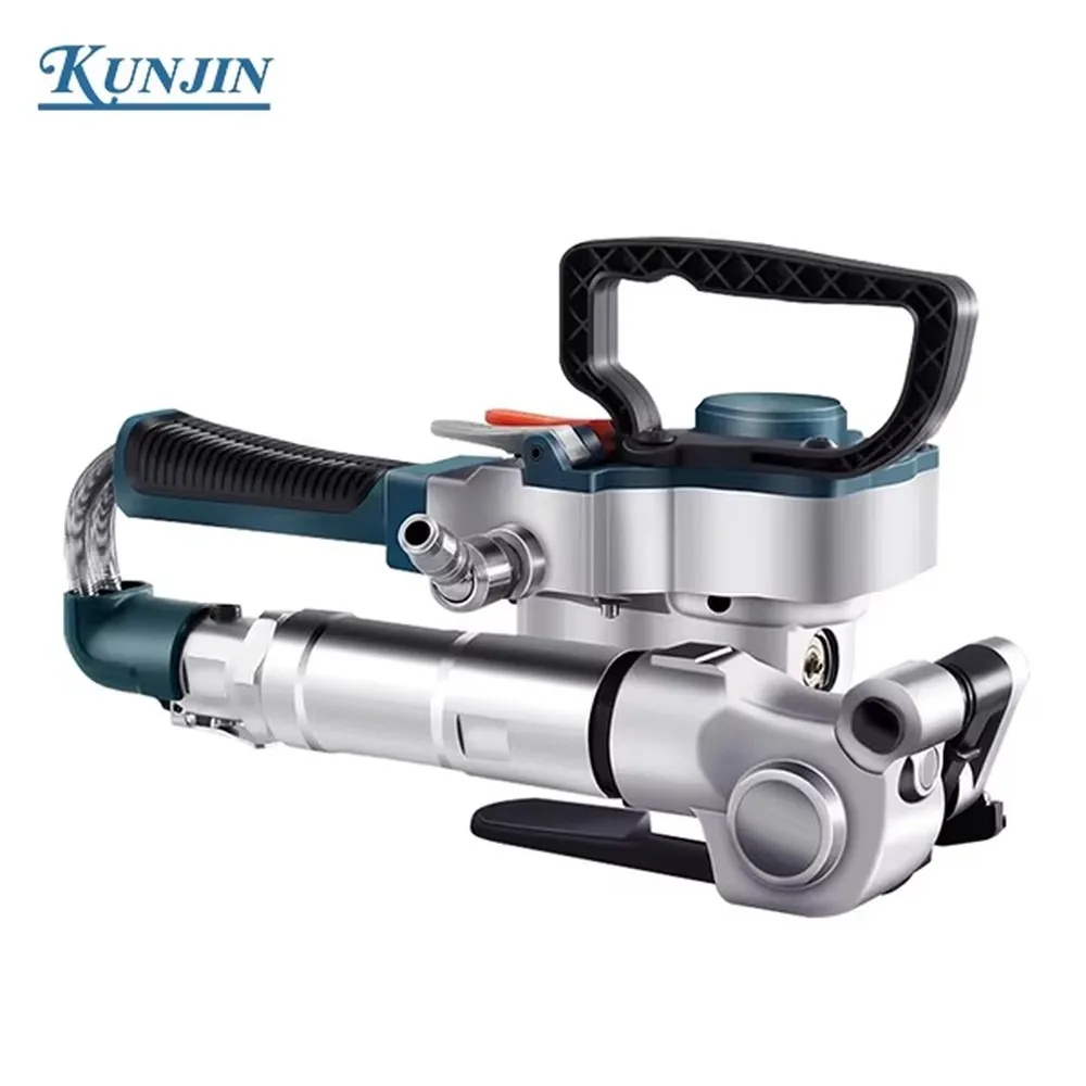 B19 Pneumatic Strapping Machine PP PE Strap Belt Packaging Equipment for Factory Efficient Packing