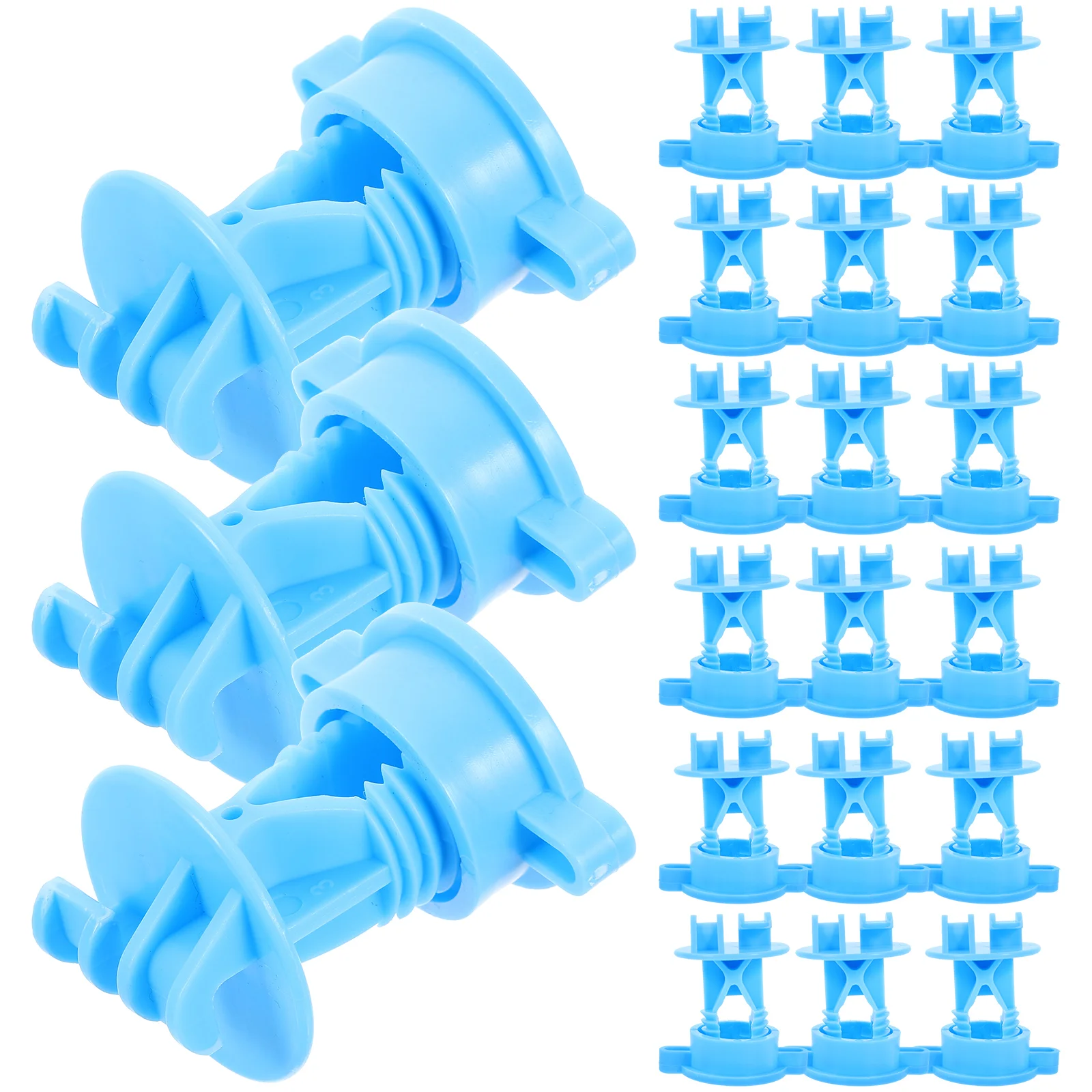 50 Pcs isolatore per recinzione isolatori filo per bestiame strumento portatile per griglia Post parte elettrica in Pp