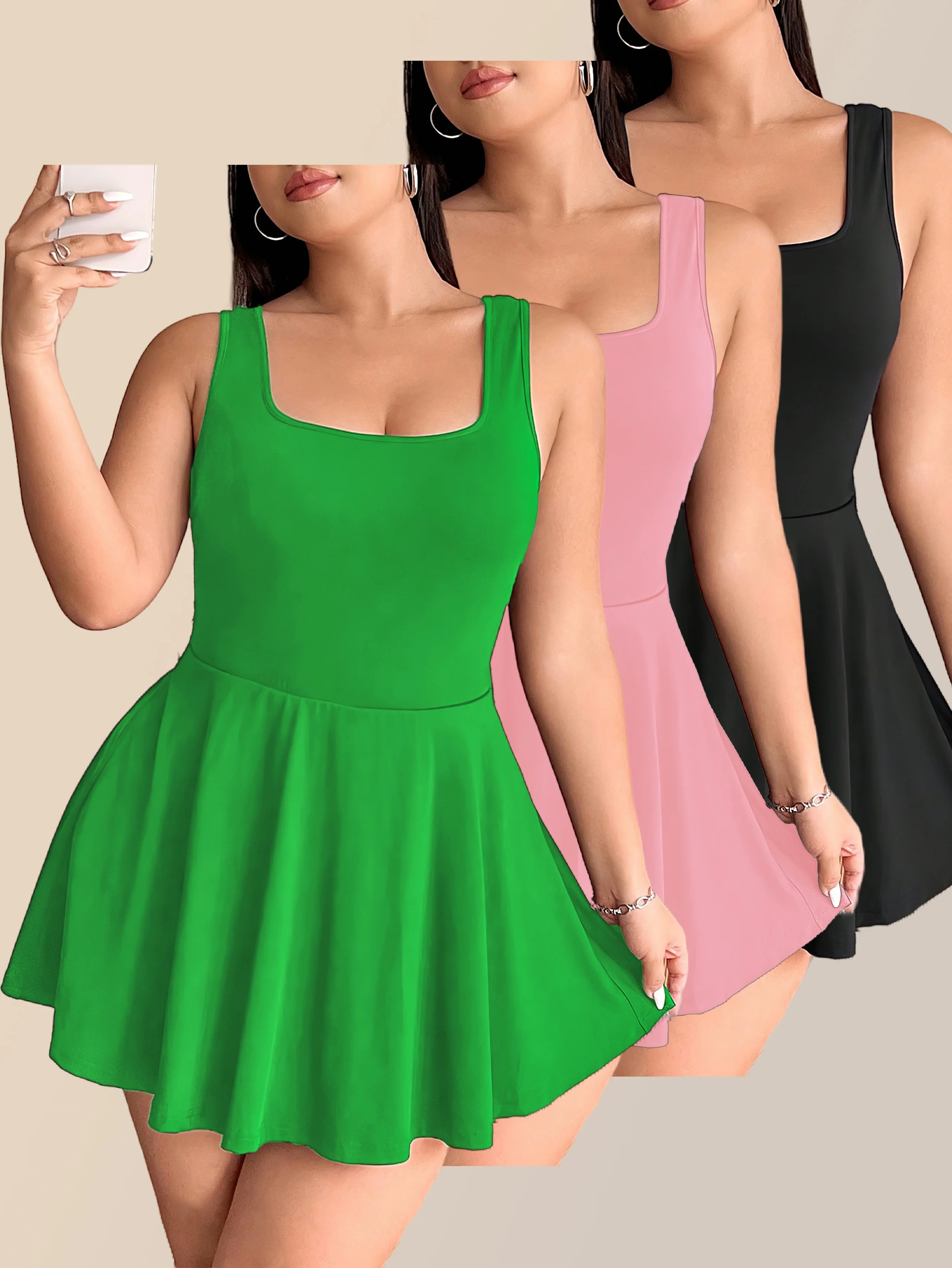 

Spring/Summer/Autumn Hot Sale Bestseller Home Wear Casual Outgoing Commuting Elegant Large Size Warm-Mannered Pure Color Plus Si