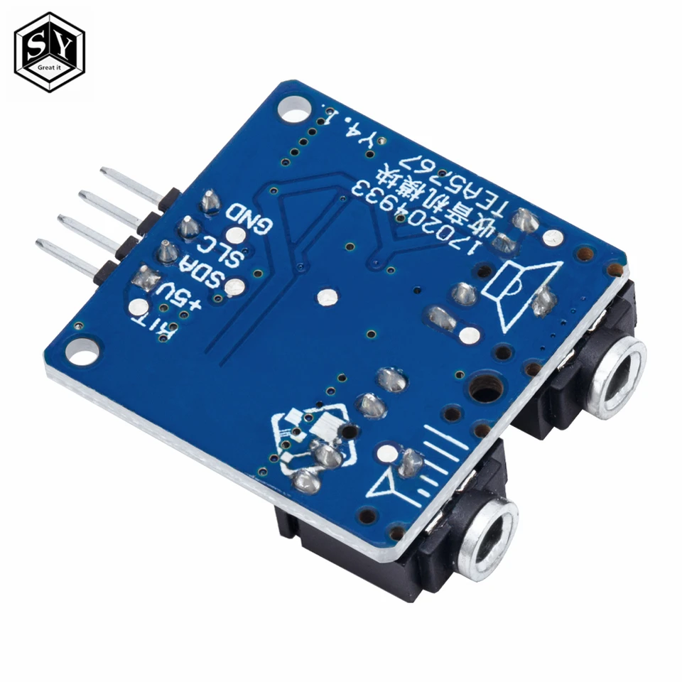 TEA5767 FM ステレオラジオモジュール Arduino 用 76-108MHZ 無料