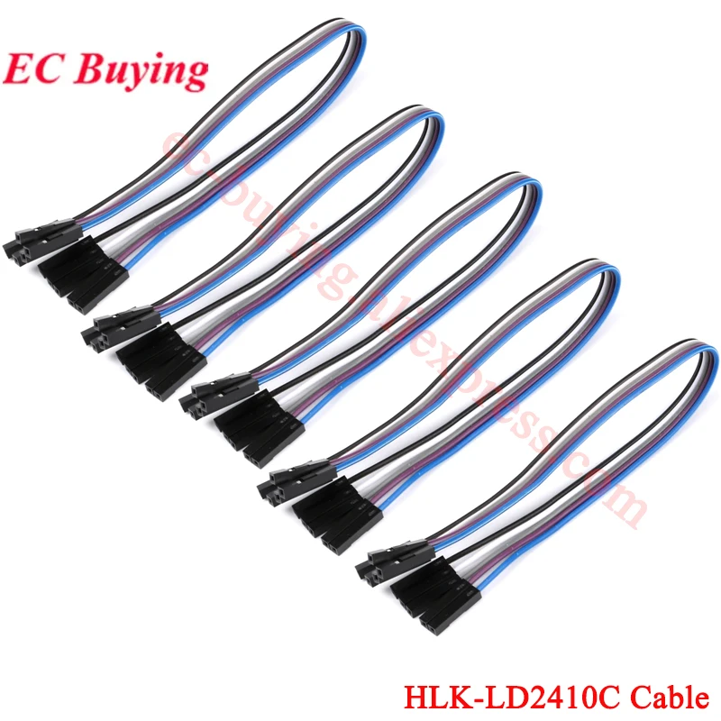 1-20 stks HLK-LD2410C LD2410C 24G mmWave FMCW Millimeter 5 M Wave Menselijke aanwezigheid Status Radarsensor Bewegingsdetectie