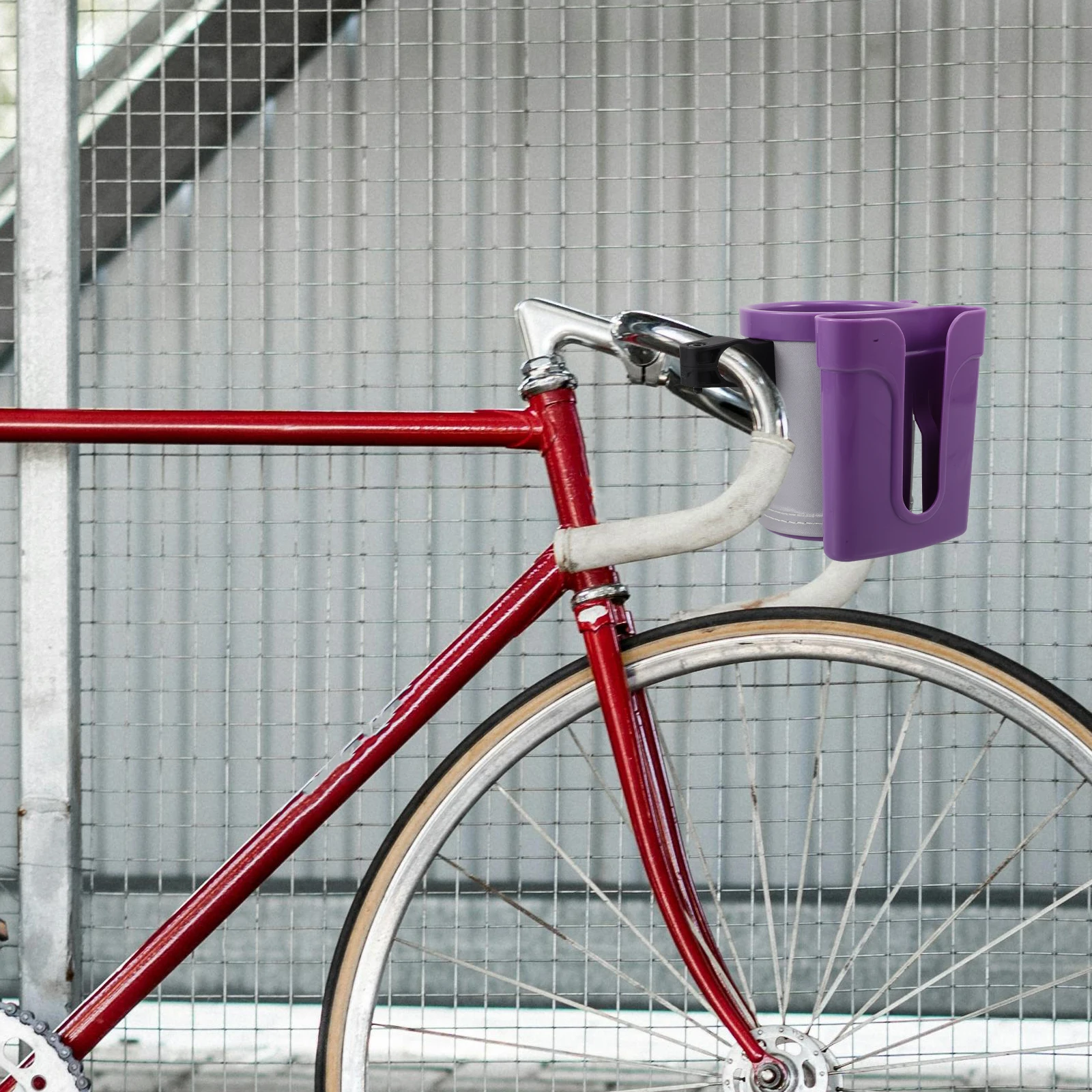 Bicycle Cup Holder Multi Functional Phone Holder Water Bottle Cage Outdoor Cycling Gear Stable Easy Install Biking Accessories