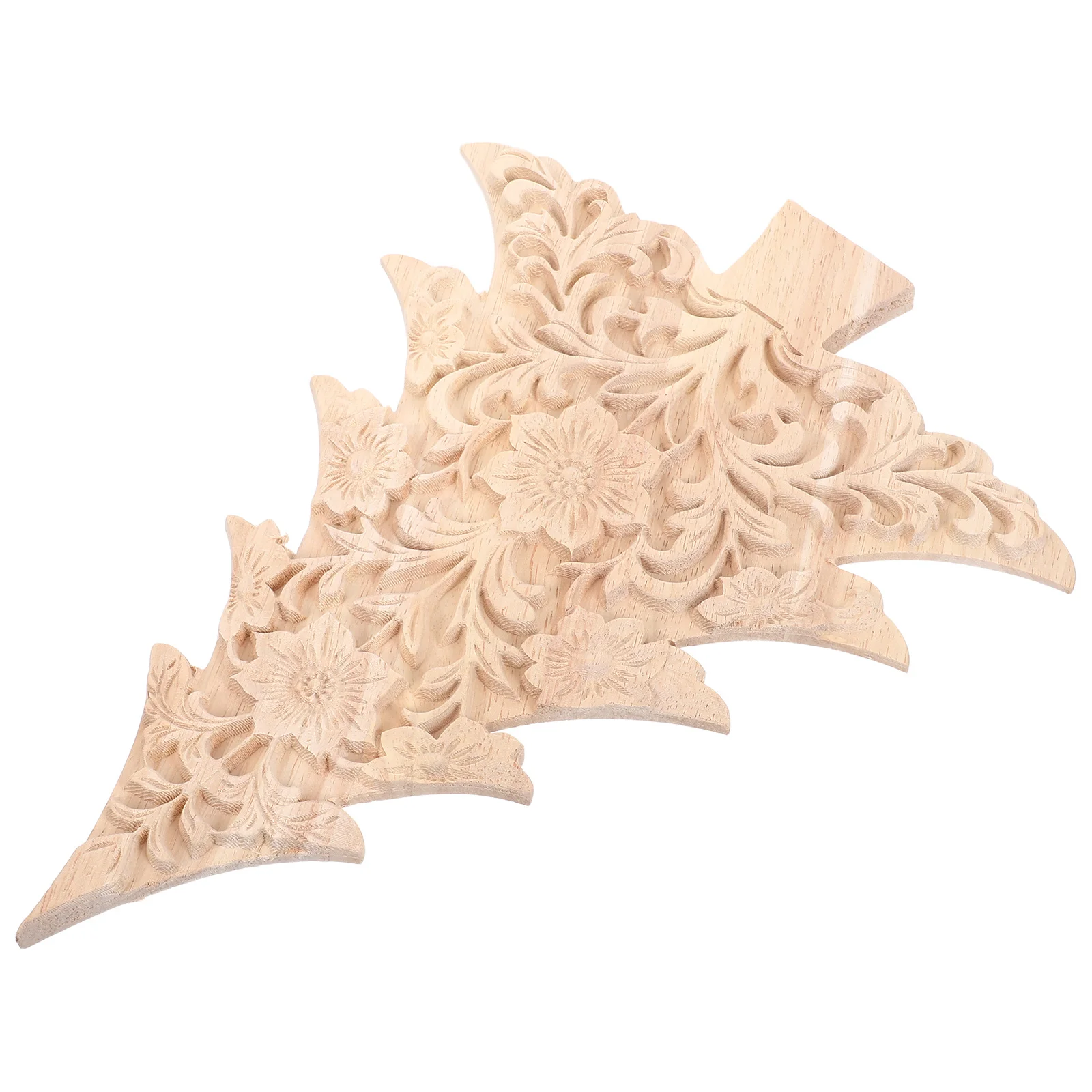 

Unfinished Wooden Christmas Tree Decorations 3D Cutouts Farmhouse Rustic Tabletop Tiered Tray Display Craft Wood Shapes Diy