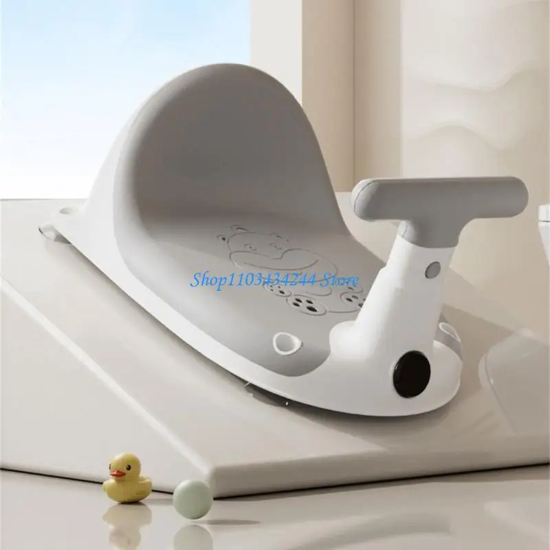 مقاعد حوض الاستحمام للأطفال من عمر 6 أشهر فما فوق توفر دعمًا لمسند الظهر، مقاعد حوض استحمام الرضع للاستحمام أثناء الجلوس وسهلة #3