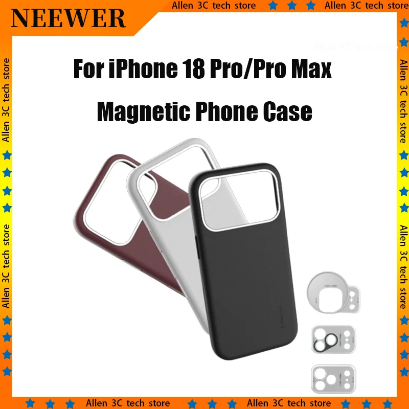 NEEWER For iPhone 18 Pro/Pro Max Magnetic Photography Phone Case Lens Filter Protective Cover Mobile Phone Shooting Live Stream