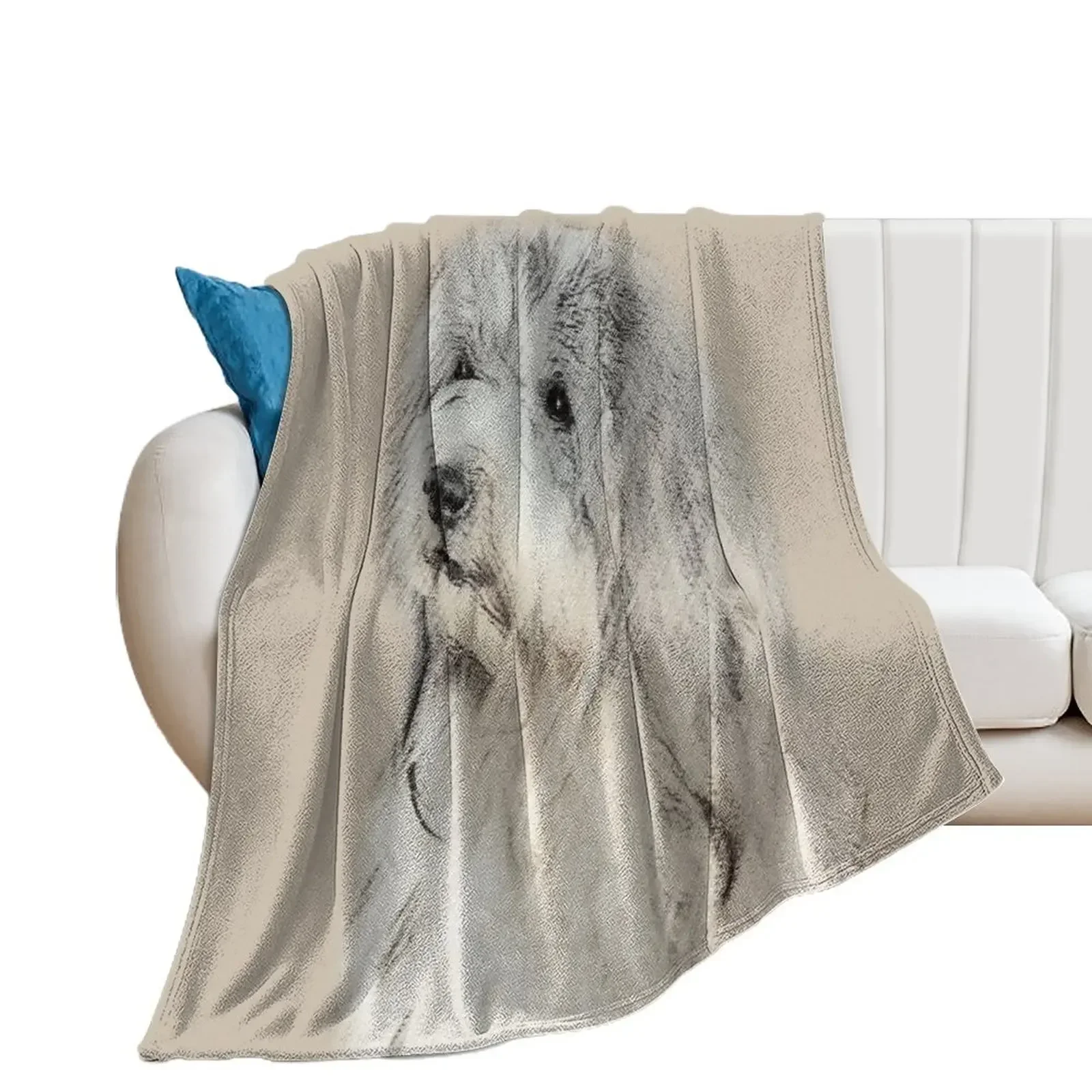 Havanese (Gold Sable) Throw Blanket Beautifuls Heavy Blankets