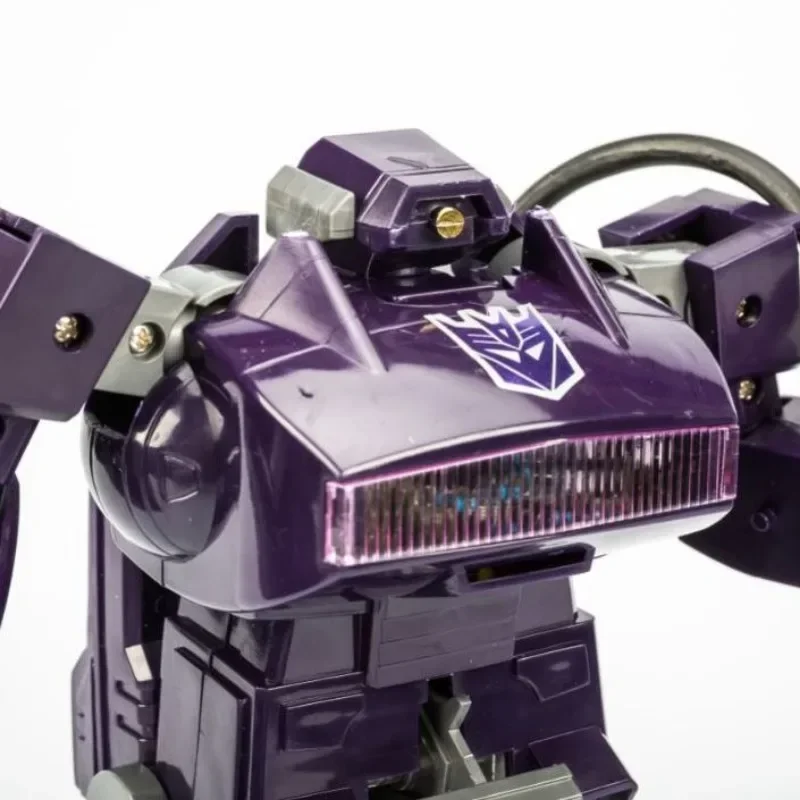 TransDevices-Robot KO Version G1 Action Figure, Shockwave, Glowing Sound, Boy Hobby Collection, Cadeau de vacances, Série de jouets, En stock