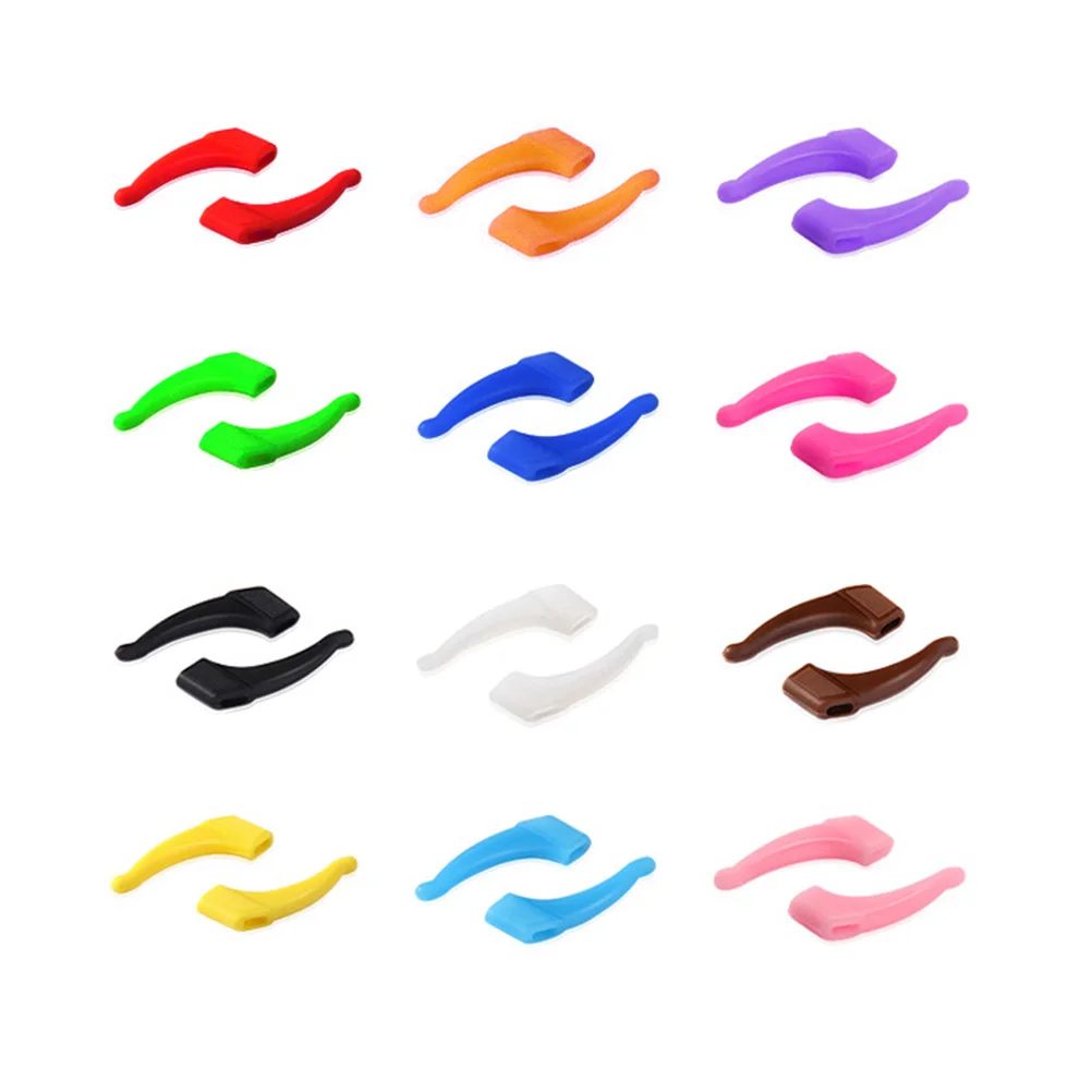 

Anti-Slip Eyeglass Ear Pads Comfortable Fit Sports Running Large Size Silicone Easy Install For All Glasses