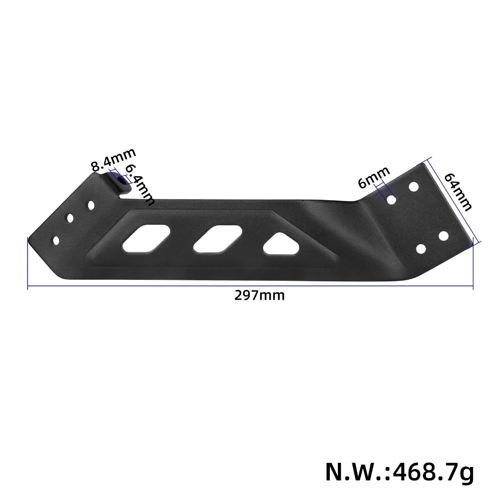 

Left & Right Support Beams For Kukirin -G2 -Max Electric Scooter Frame Parts Black Aluminum Alloy -Durable Heavy-Load Design