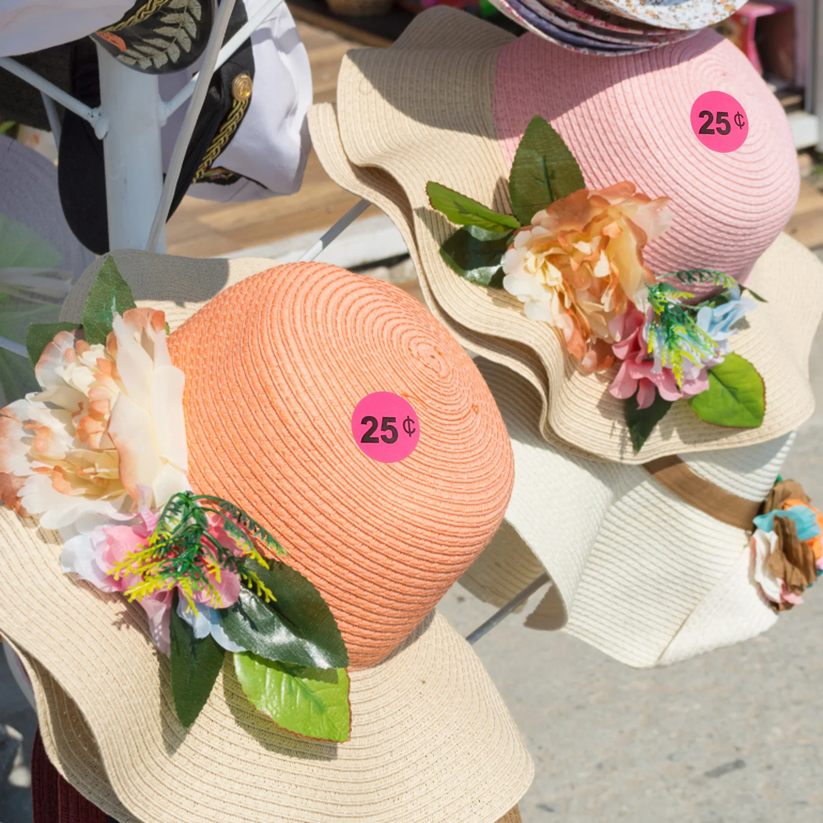 

30 Sheets Price Stickers Tags Bright Adhesive Labels Sale Pricing for Garage Yard Market Small Business Store Retail