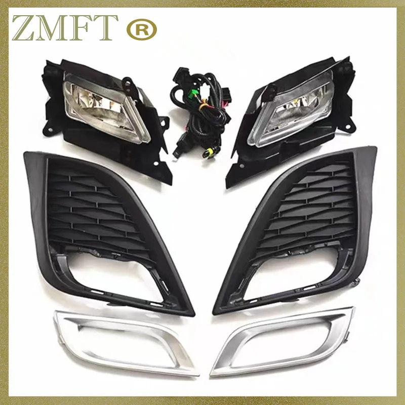 1Set Car Front Bumper Fog Light Assembly For Mazda 3 BL M3 2008 2009 2010 2011 2012 Sedan Hatchback With Wires