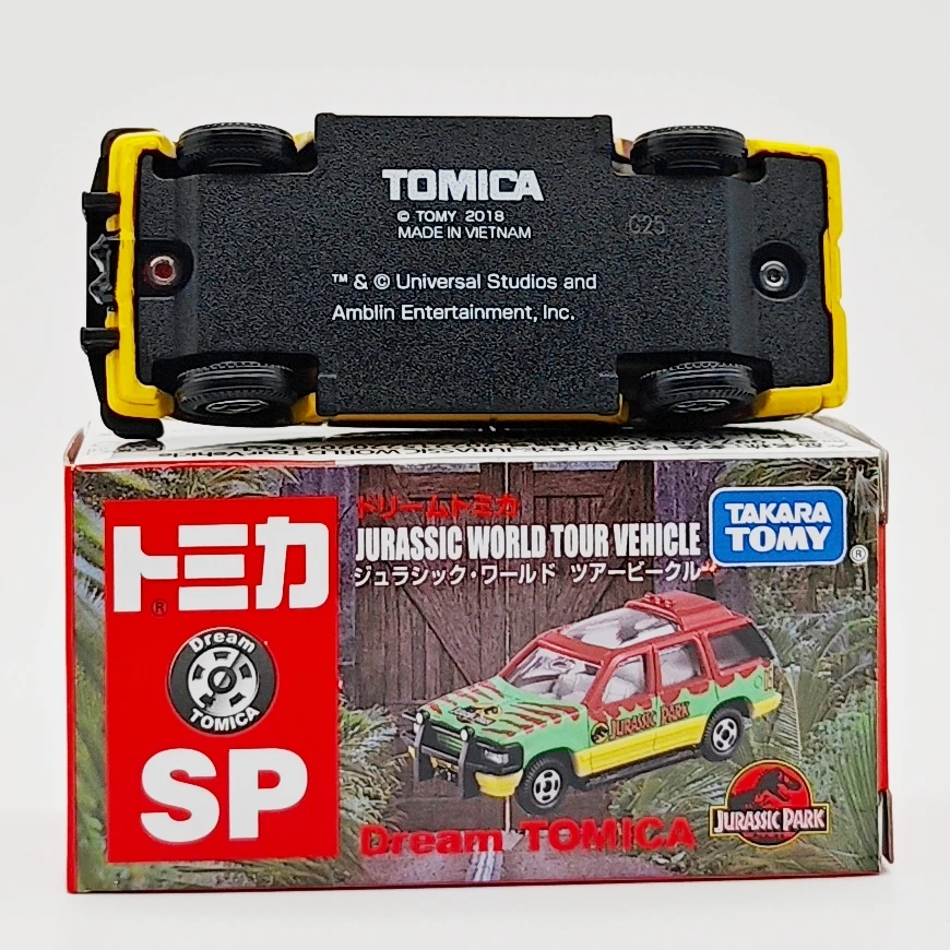 تاكارا تومي دريم توميكا SP الجوراسي جولة حول العالم سيارة سبيكة دييكاست لعبة مجسمة معدنية للأطفال الأولاد هدية عيد الميلاد سيارة #4
