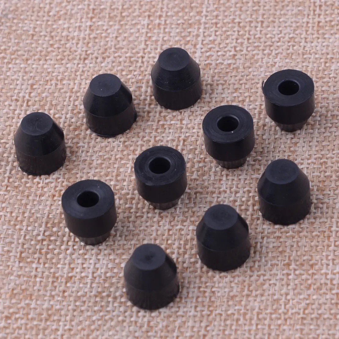 LETAOSK 10Pcs Black Rubber Cylinder Buffer Cap 1121 084 7100 Fit For Stihl 034 036 MS361 Chainsaw